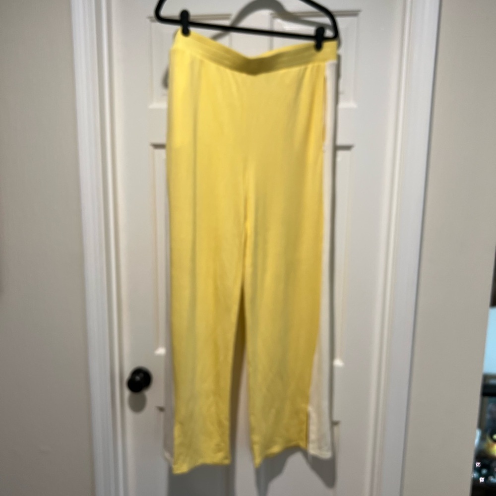 Peace Love World Yellow Pants